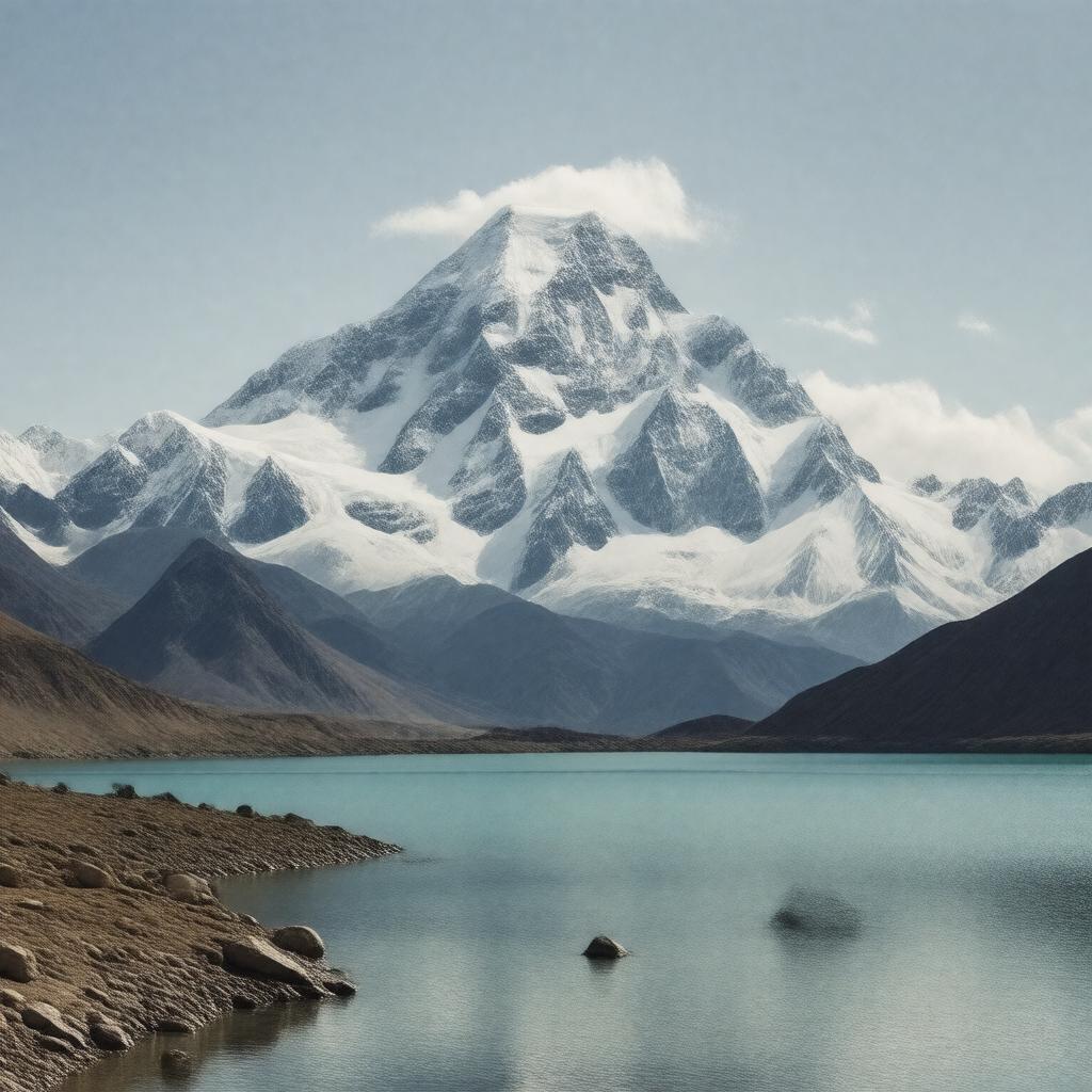 AI-created image of Mount Kailash