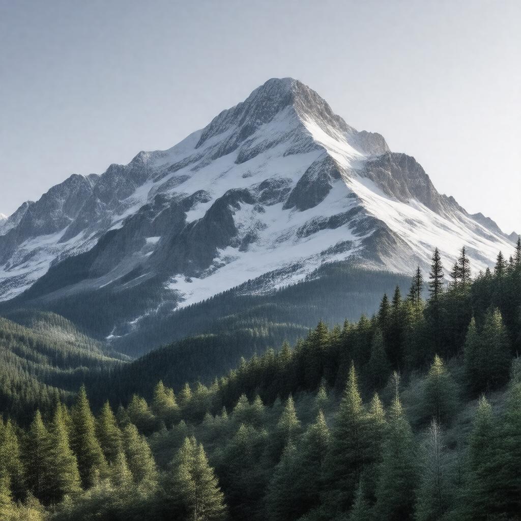 AI-created image of Mount Lafayette