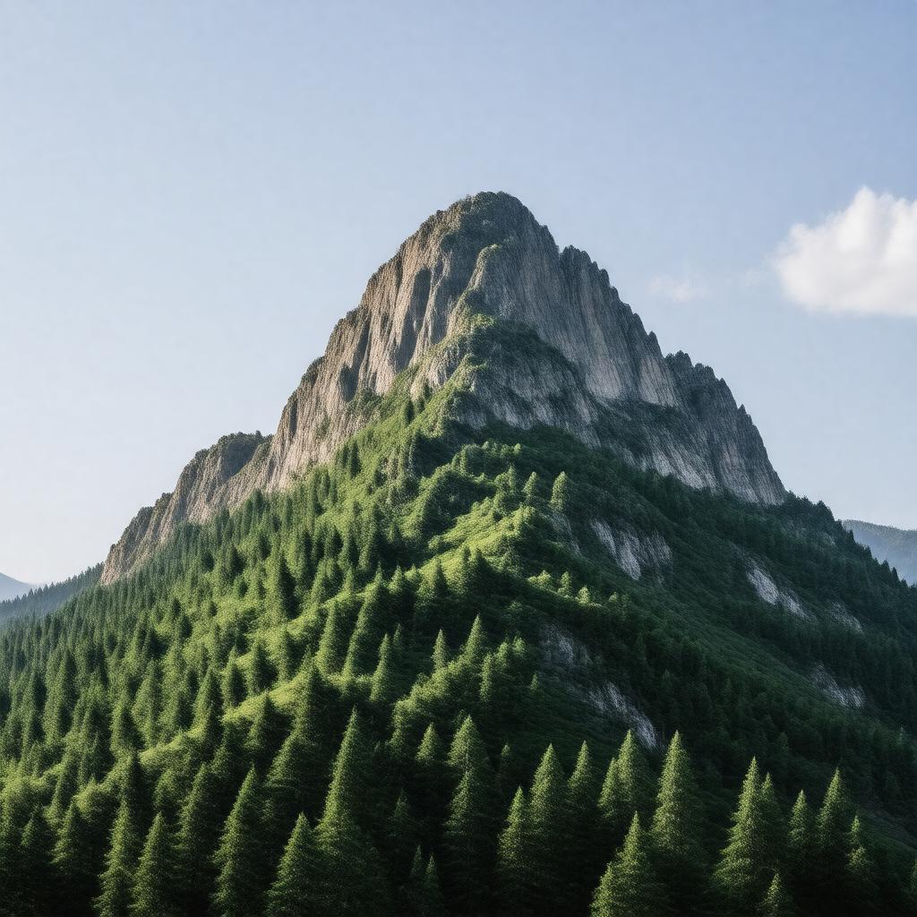 Click to view larger image AI-created image of Mount Le Conte