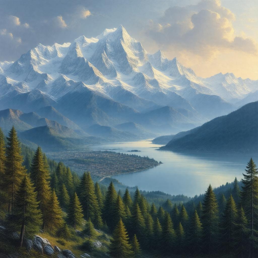 AI-created image of Mount Lebanon