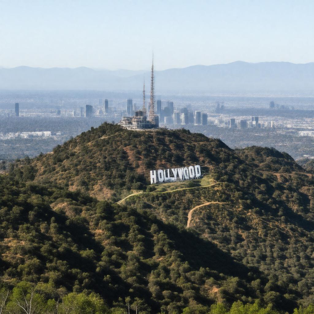 AI-created image of Mount Lee