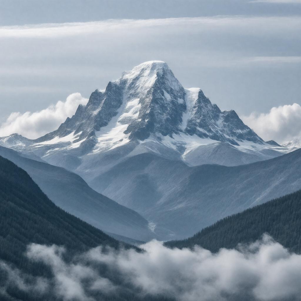 AI-created image of Mount McKinley (Denali)