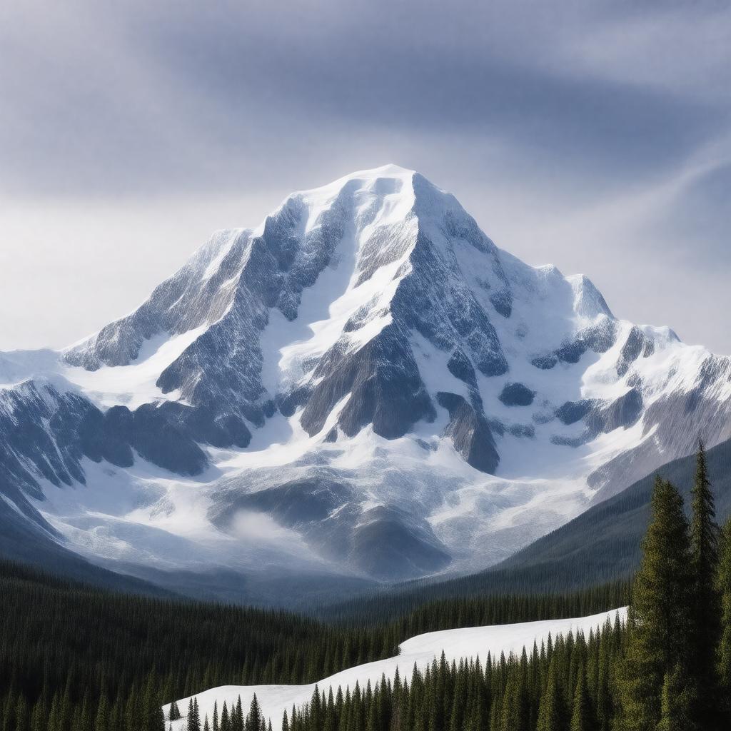 AI-created image of Mount McKinley