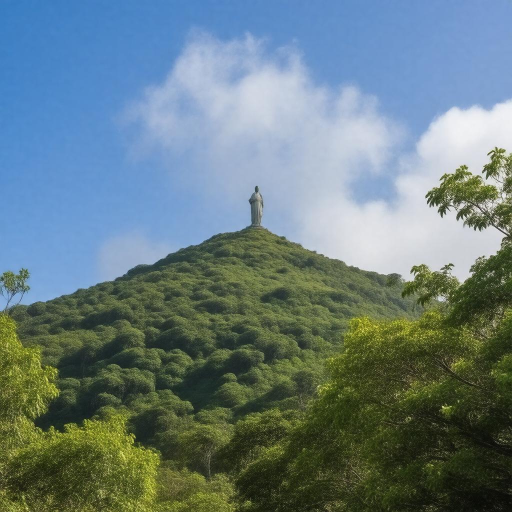 AI-created image of Mount Ramelau
