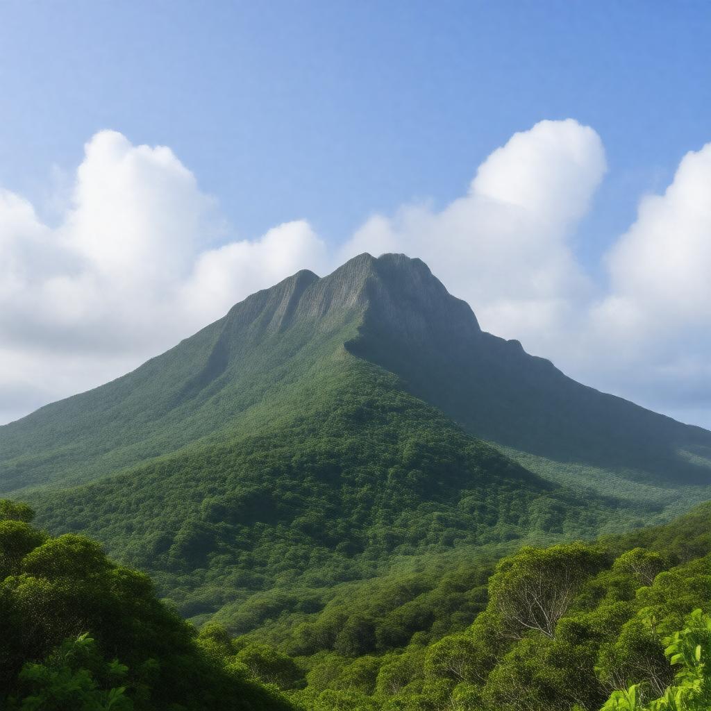 AI-created image of Mount Sage