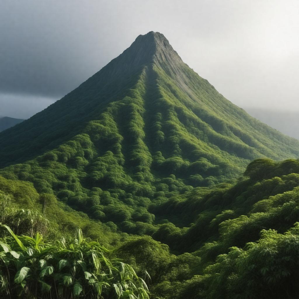 AI-created image of Mount Saint Catherine