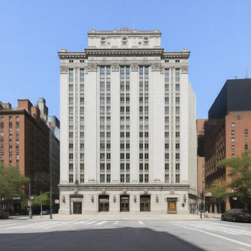 AI-created image of Mount Sinai Hospital