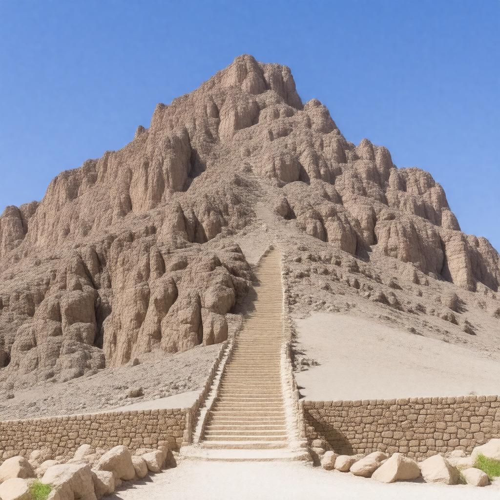 AI-created image of Mount Sinai