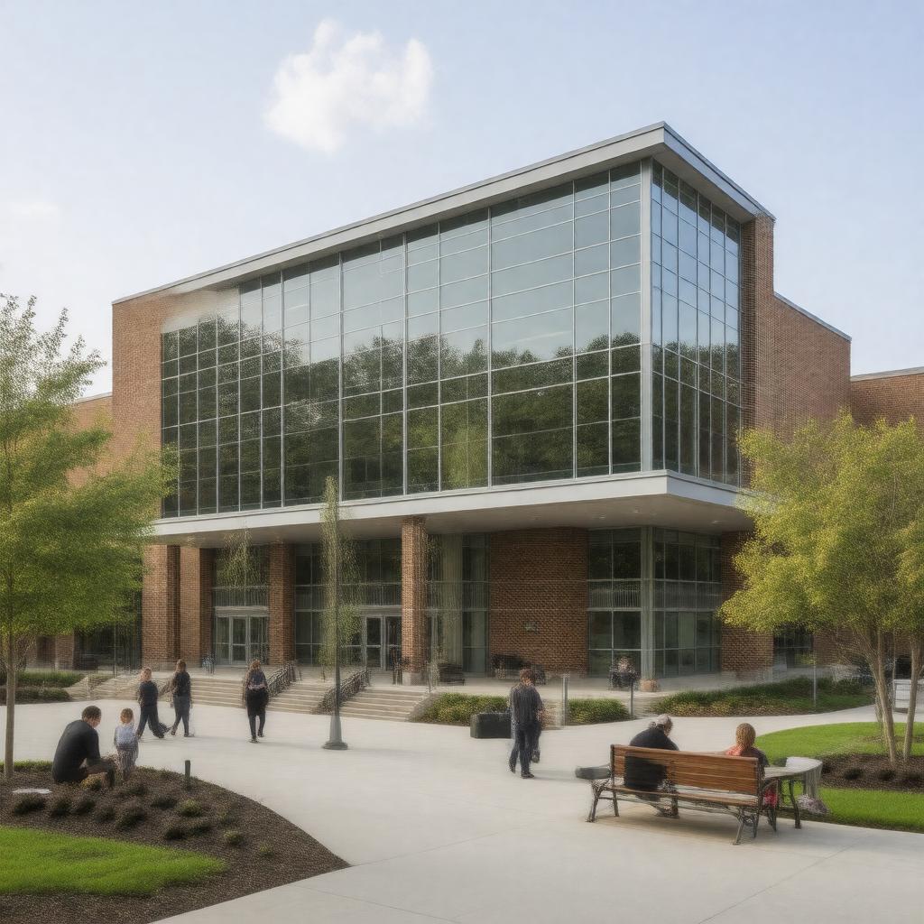 AI-created image of Mount St. Mary's University (satellite campus)