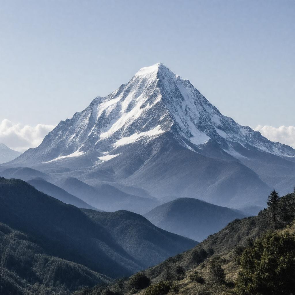 AI-created image of Mount Tate