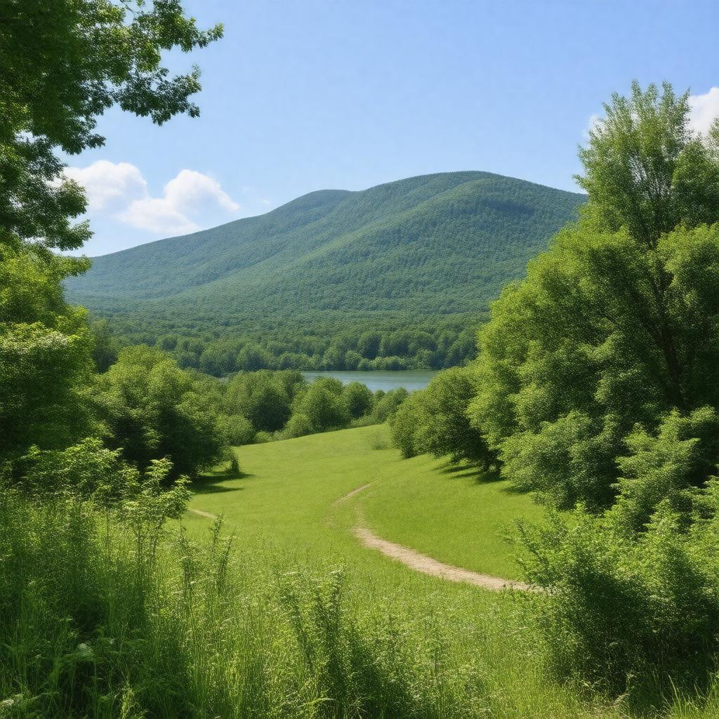 Click to view larger image AI-created image of Mount Tom State Reservation