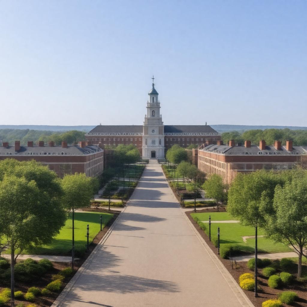 AI-created image of Mount Vernon Campus