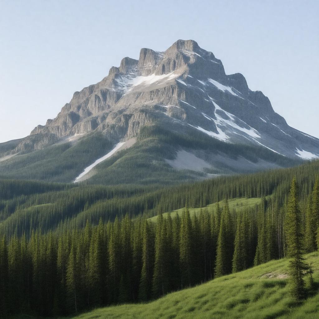 AI-created image of Mount Washburn