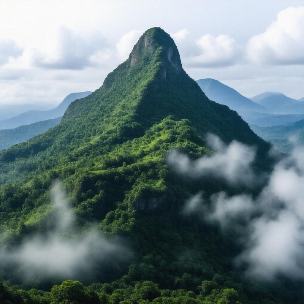 AI-created image of Mount Wuteve