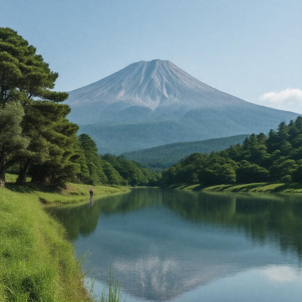 AI-created image of Mountain Day