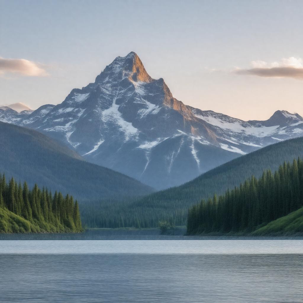 AI-created image of Mountain Daylight Time