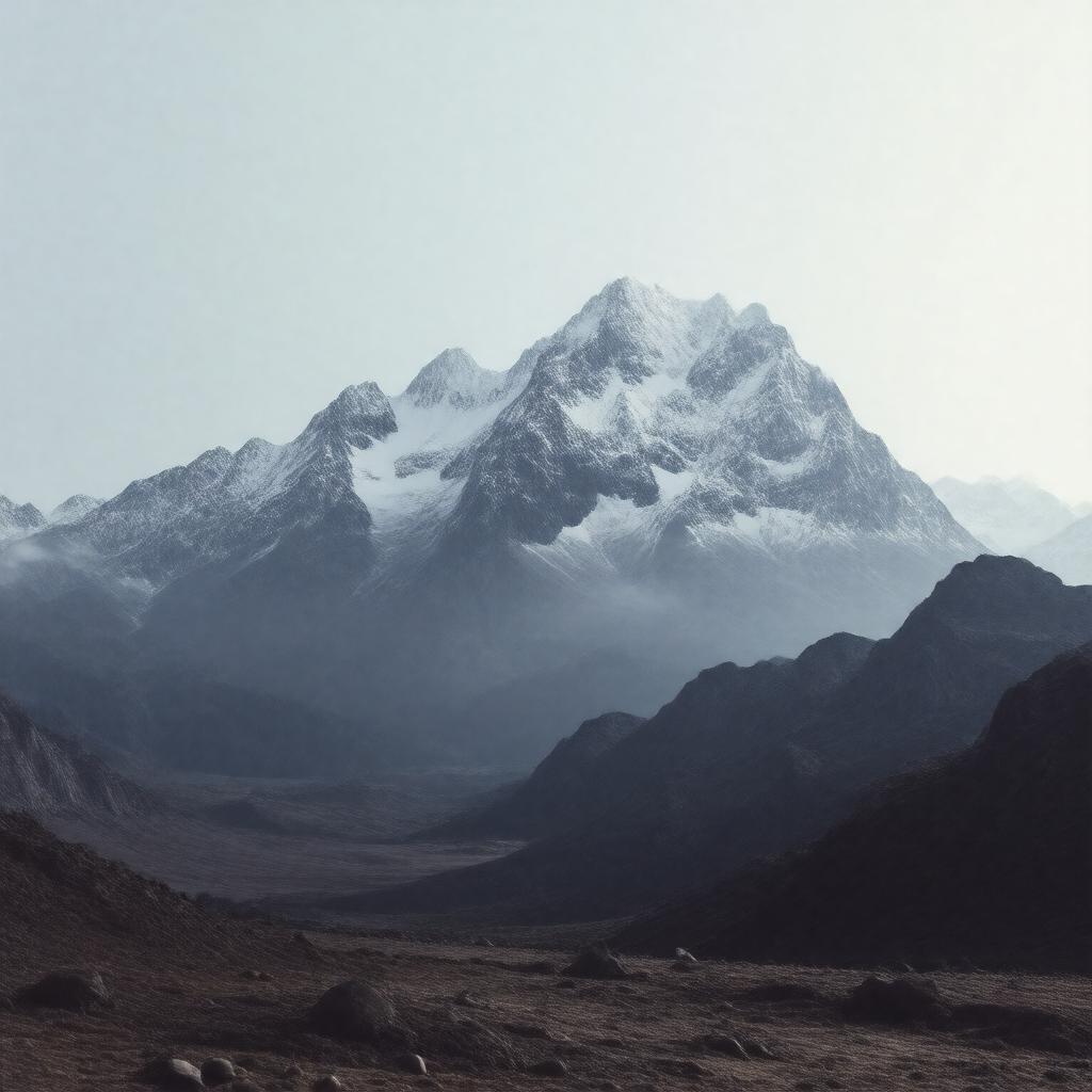 AI-created image of Mountain Language
