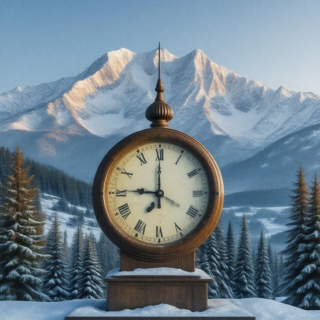 AI-created image of Mountain Standard Time (MST)