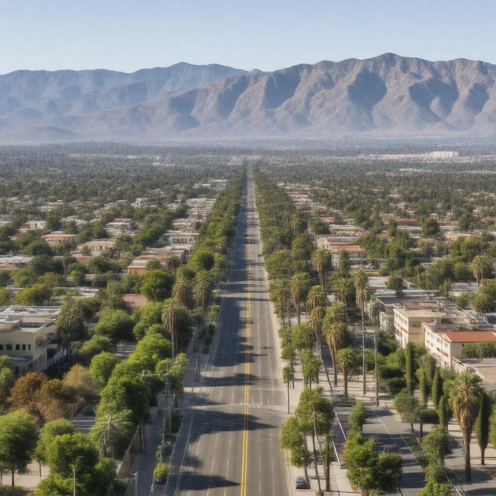 AI-created image of Mountain View