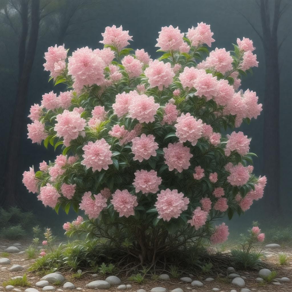 Click to view larger image AI-created image of Mountain laurel