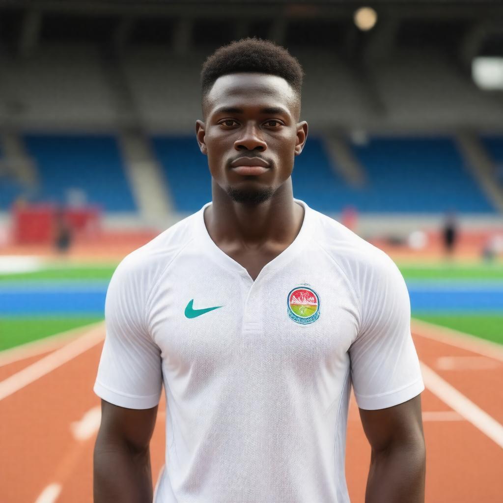 Click to view larger image AI-created image of Moussa Ba