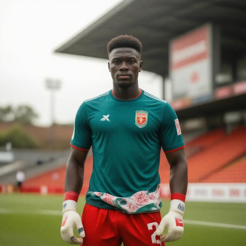 AI-created image of Moussa Camara