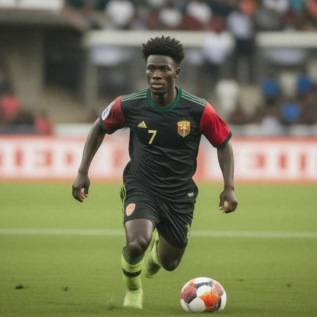 AI-created image of Moussa Doumbia