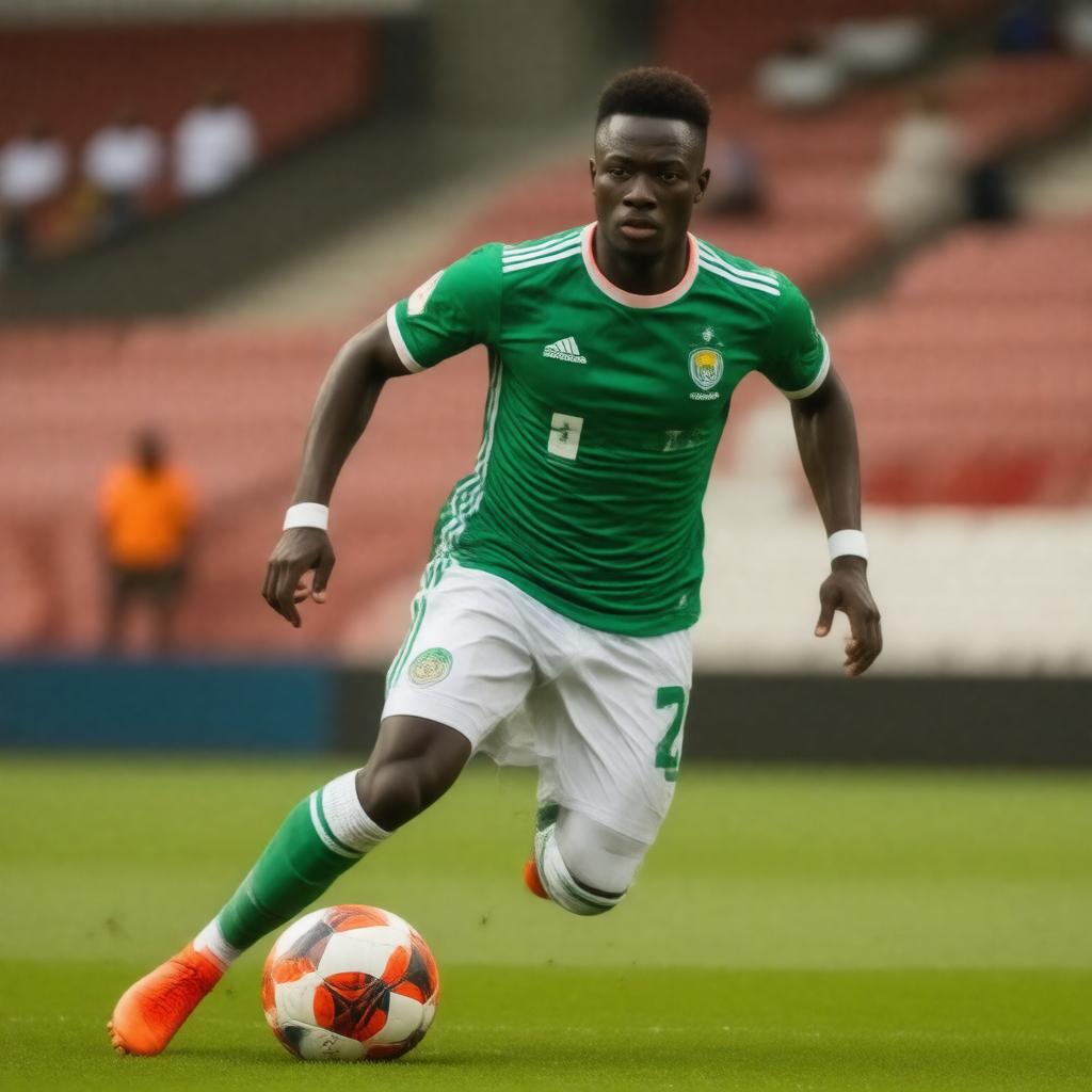 AI-created image of Moussa Koné