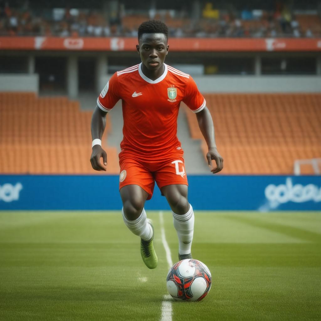 AI-created image of Moussa Konaté