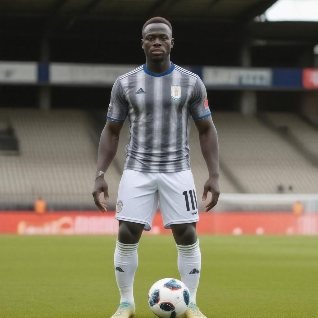 AI-created image of Moussa Marega