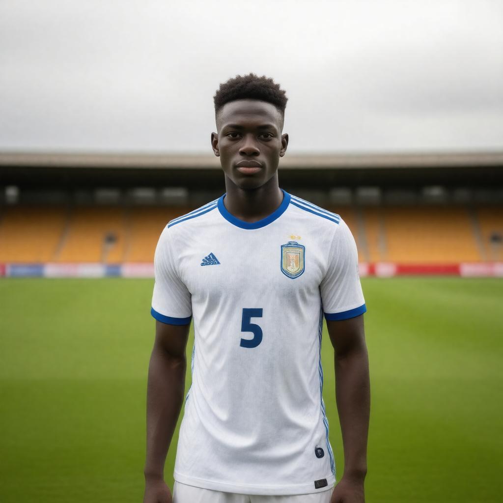 AI-created image of Moussa N'Diaye