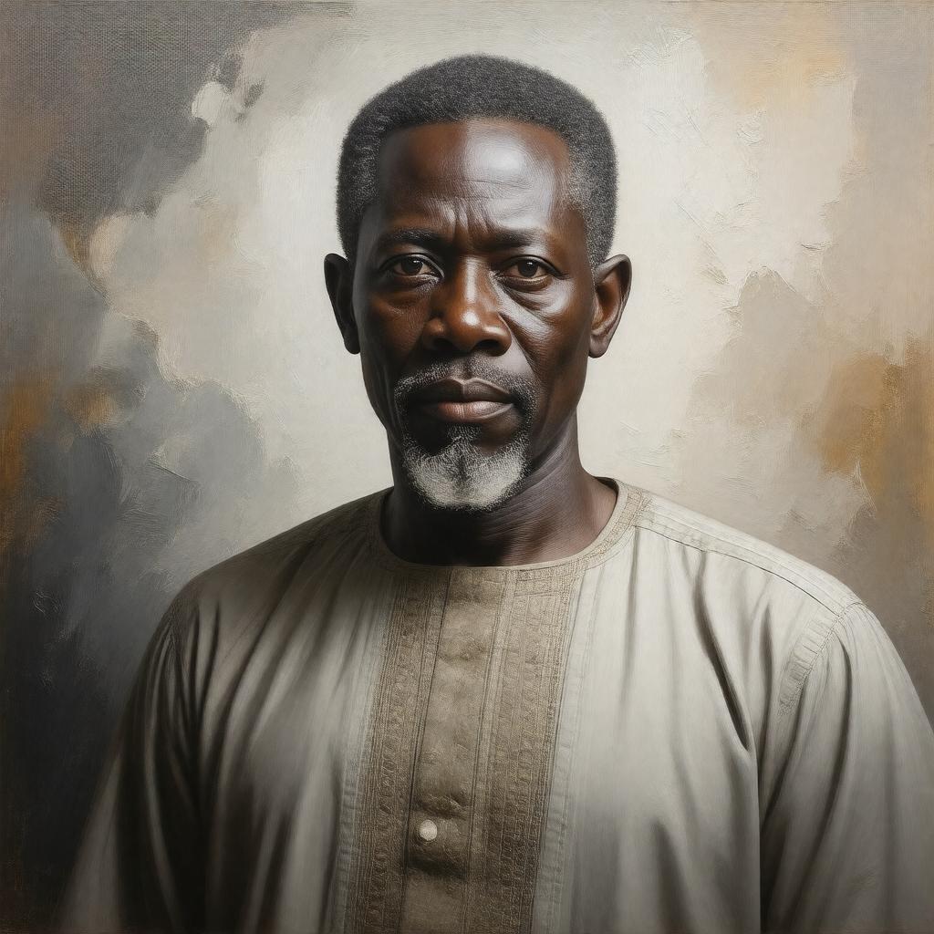AI-created image of Moussa Sene Absa