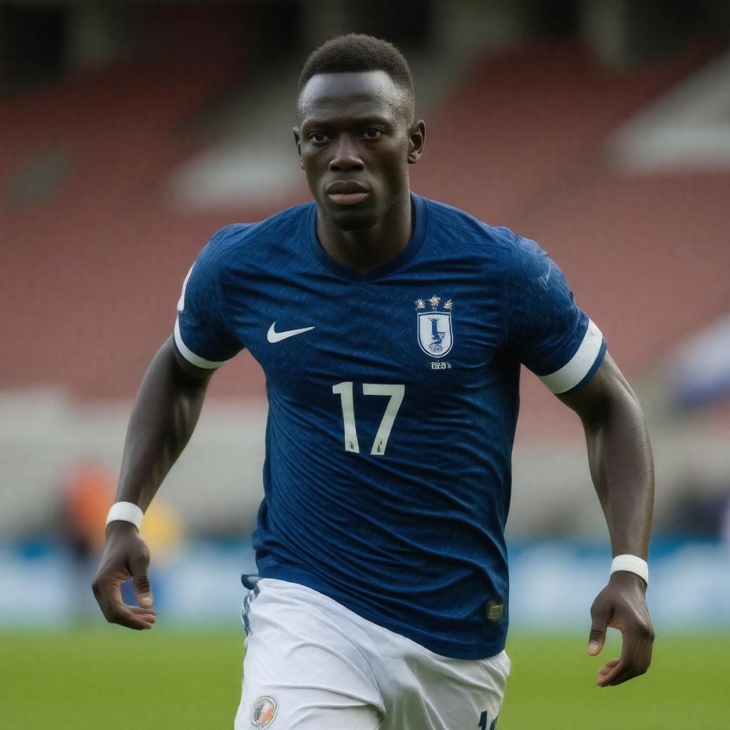 AI-created image of Moussa Sissoko