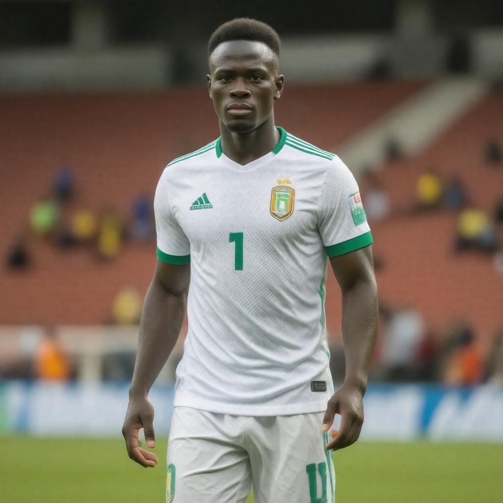 Click to view larger image AI-created image of Moussa Wagué