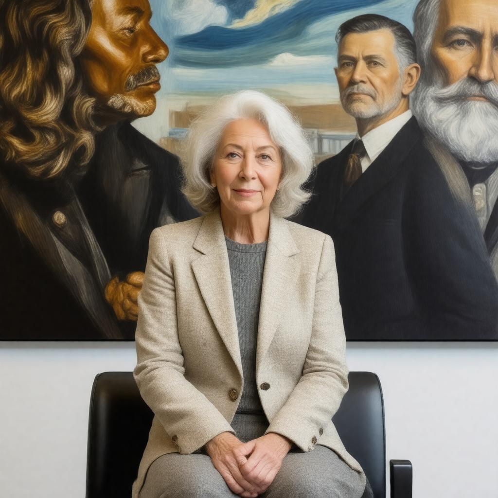 AI-created image of Moyra Jacobsson