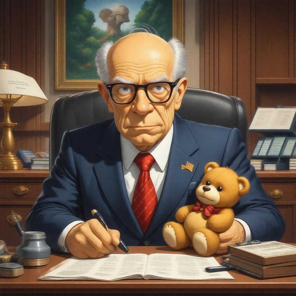 AI-created image of Mr. Burns