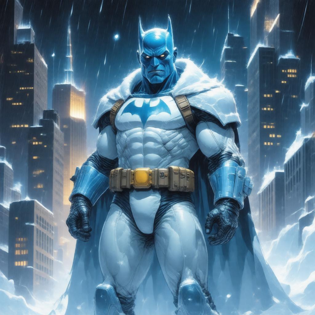 AI-created image of Mr. Freeze