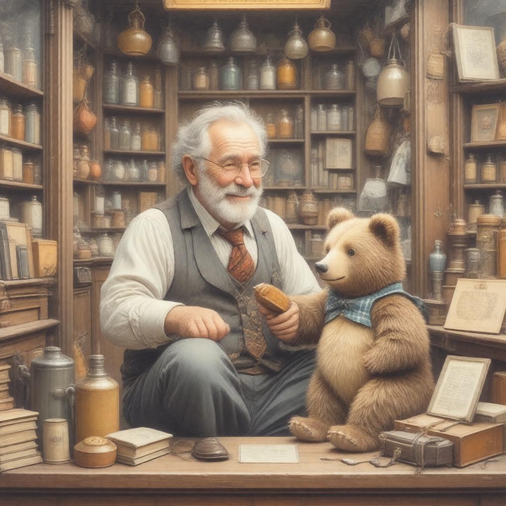 AI-created image of Mr. Gruber