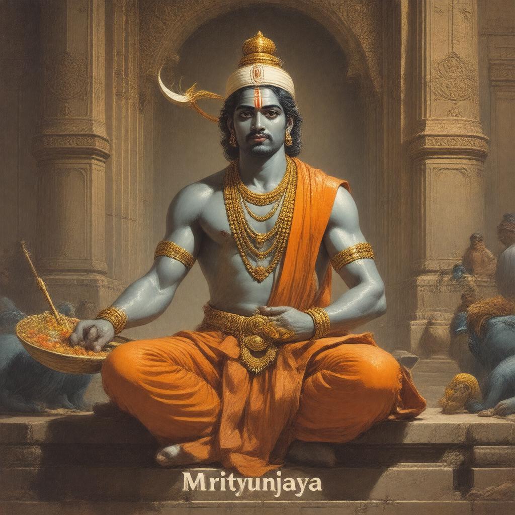 AI-created image of Mrityunjaya