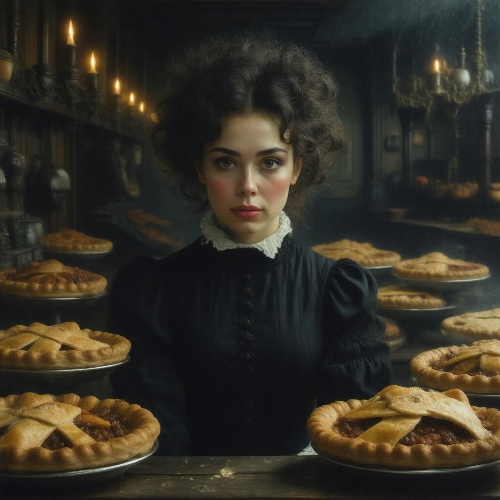 AI-created image of Mrs. Lovett