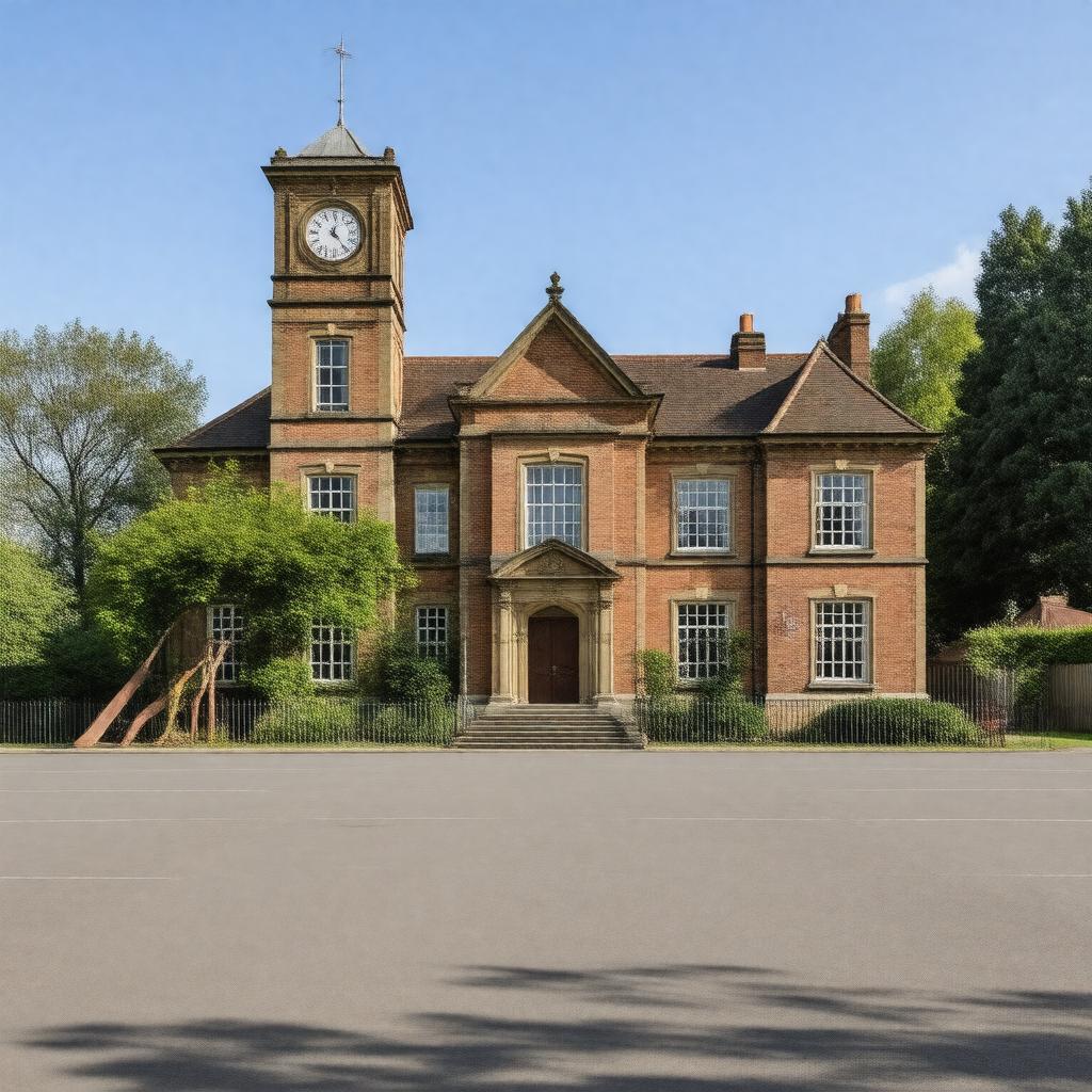 AI-created image of Mrs. Wallington's School, Nuneaton