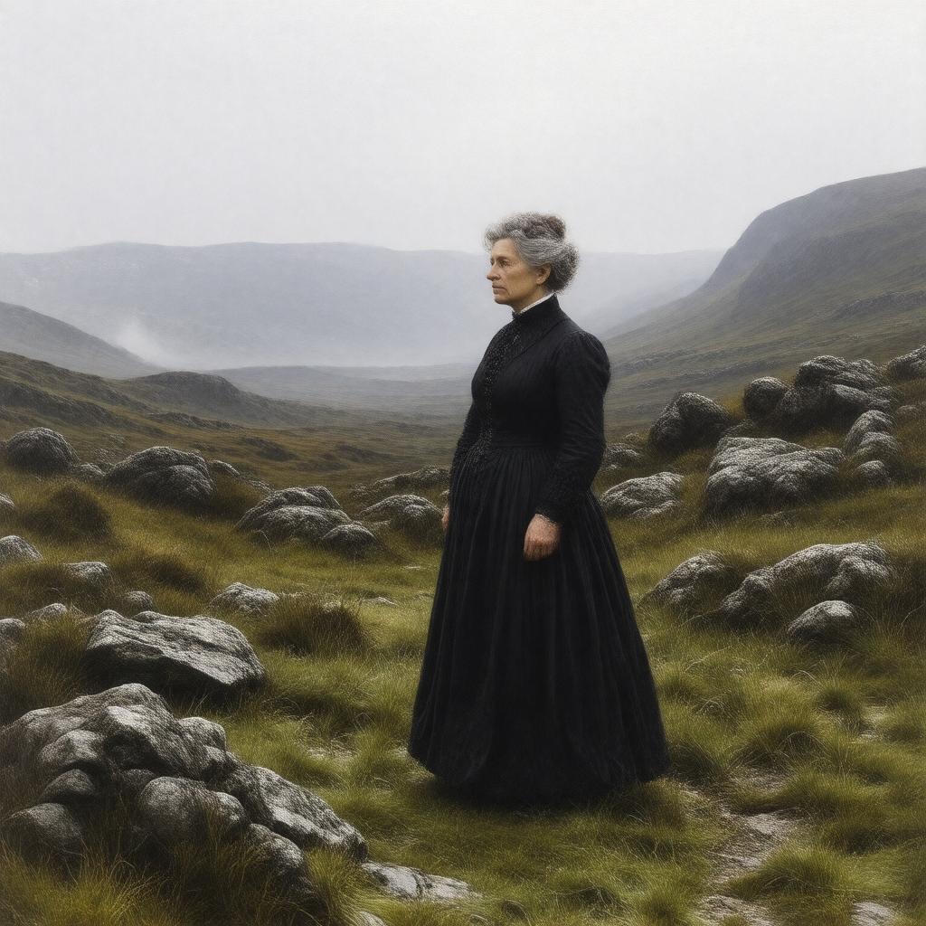 Click to view larger image AI-created image of Mrs. Yeobright