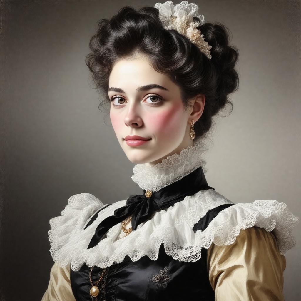 AI-created image of Mrs Erlynne