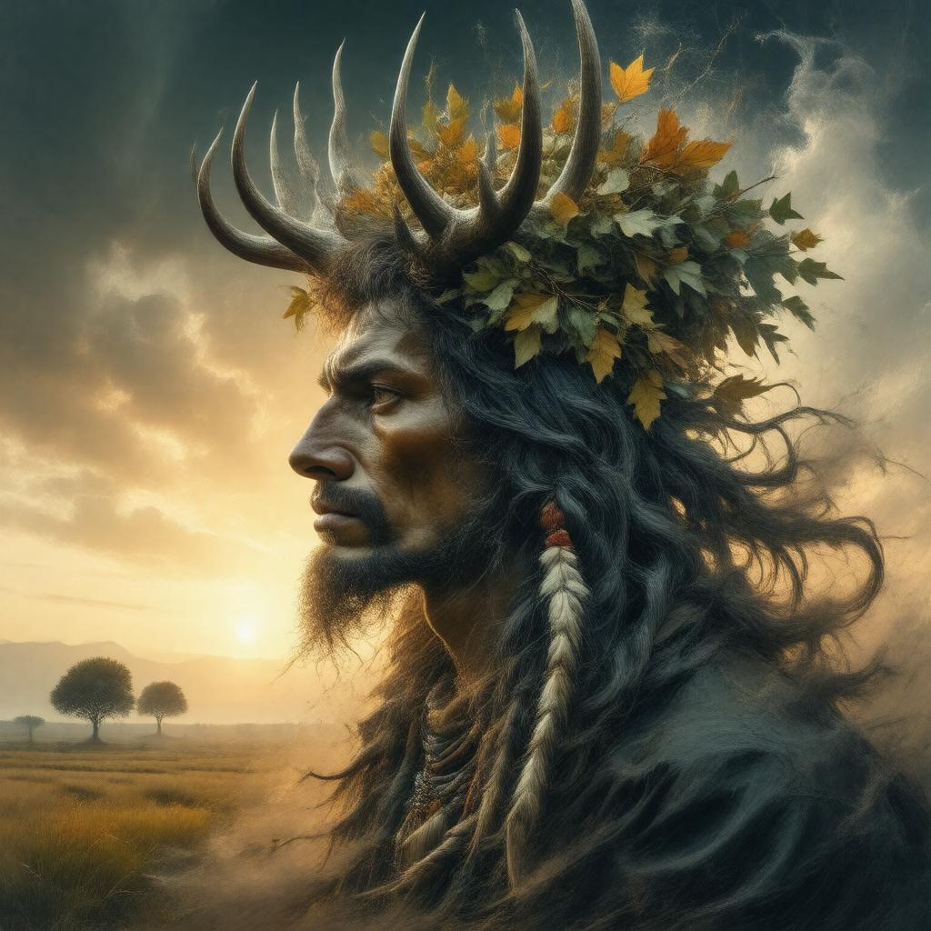 Click to view larger image AI-created image of Mudjekeewis