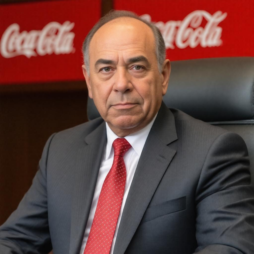 Click to view larger image AI-created image of Muhtar Kent