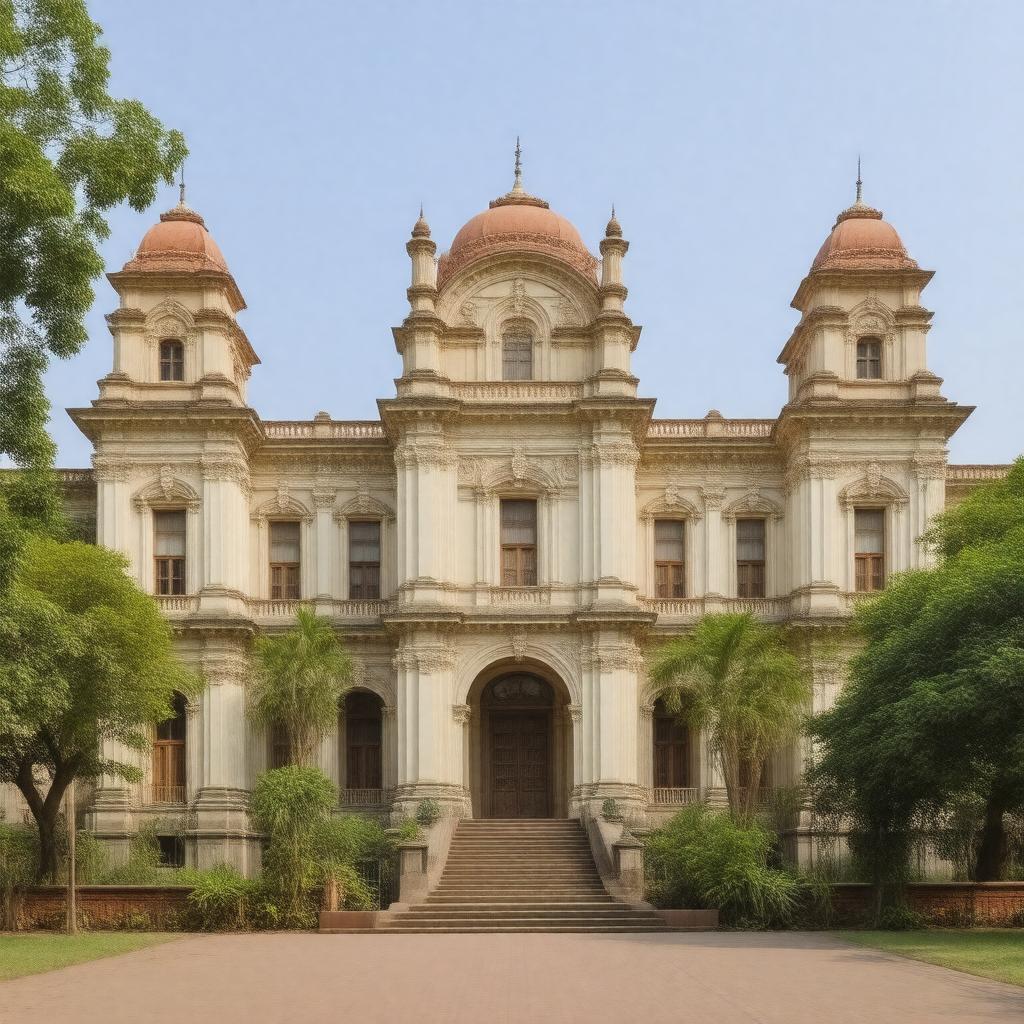 AI-created image of Muir Central College