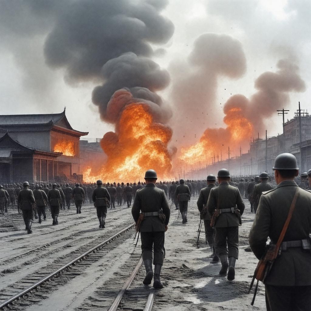 AI-created image of Mukden Incident (1931)