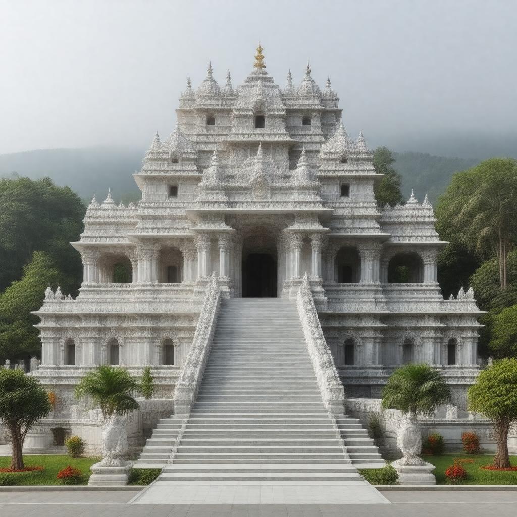 AI-created image of Muktidham Temple