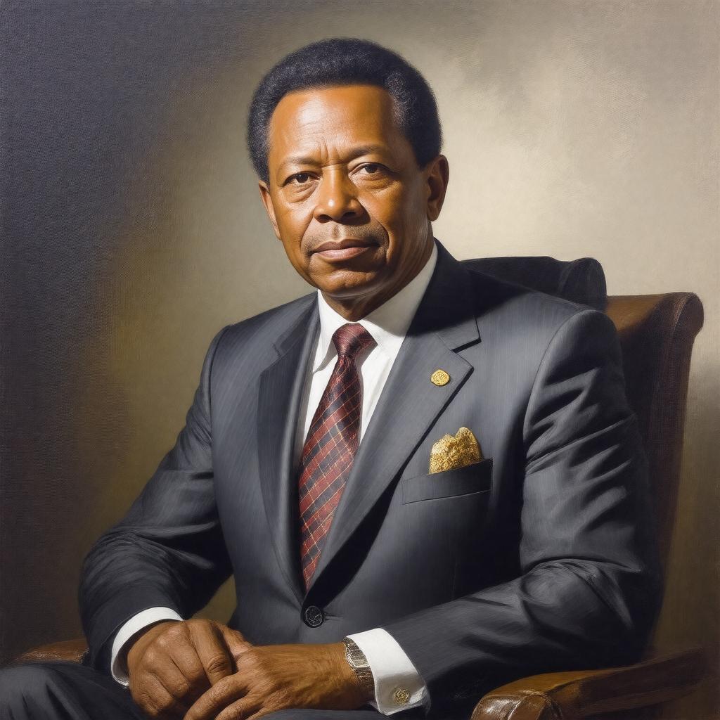 AI-created image of Mulatu Teshome