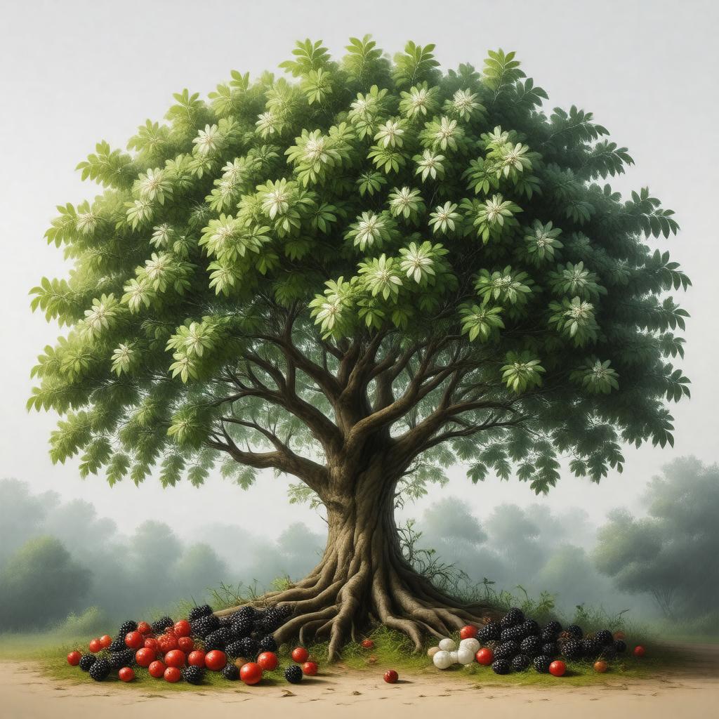 AI-created image of Mulberry